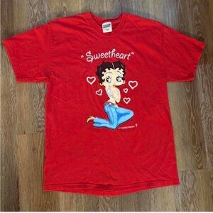 Sweetheart Red Graphic Tee